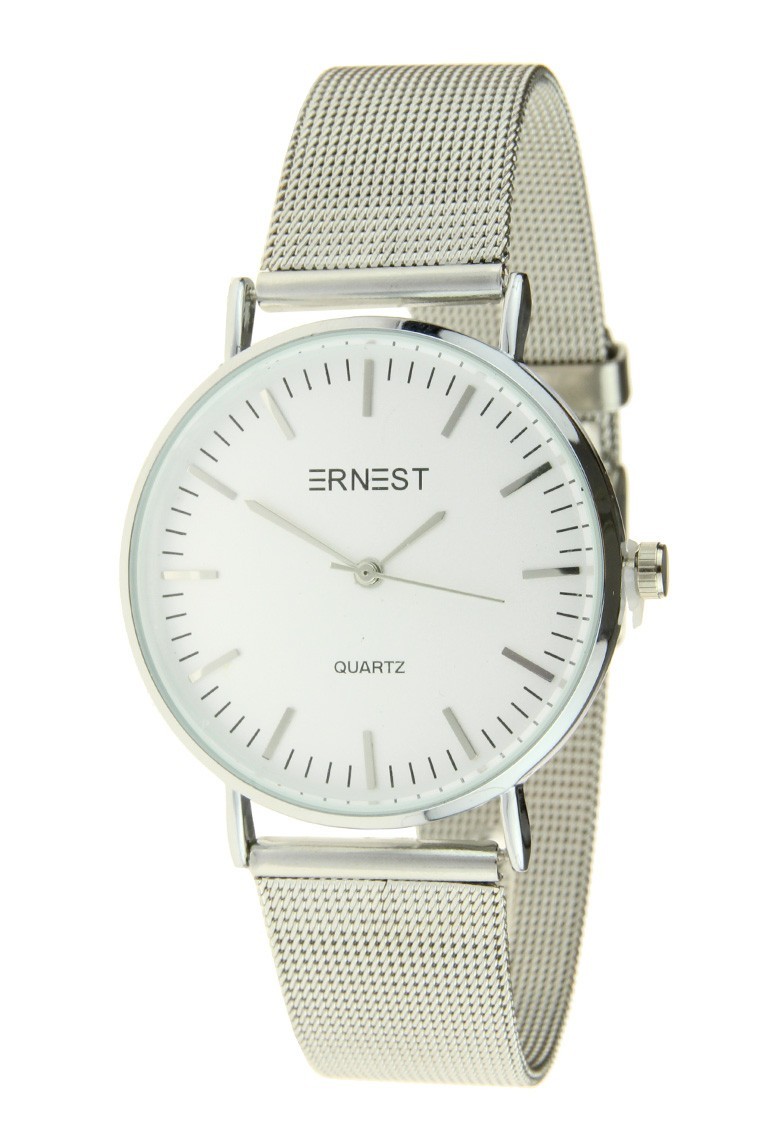Ernest horloge "Grace" zilver-wit