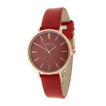 Ernest horloge Rosé-Cindy-Medium FW18 rood