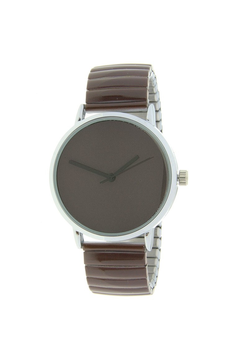 Ernest horloge "Fancy Plain" choco