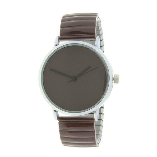 Ernest horloge "Fancy Plain" choco