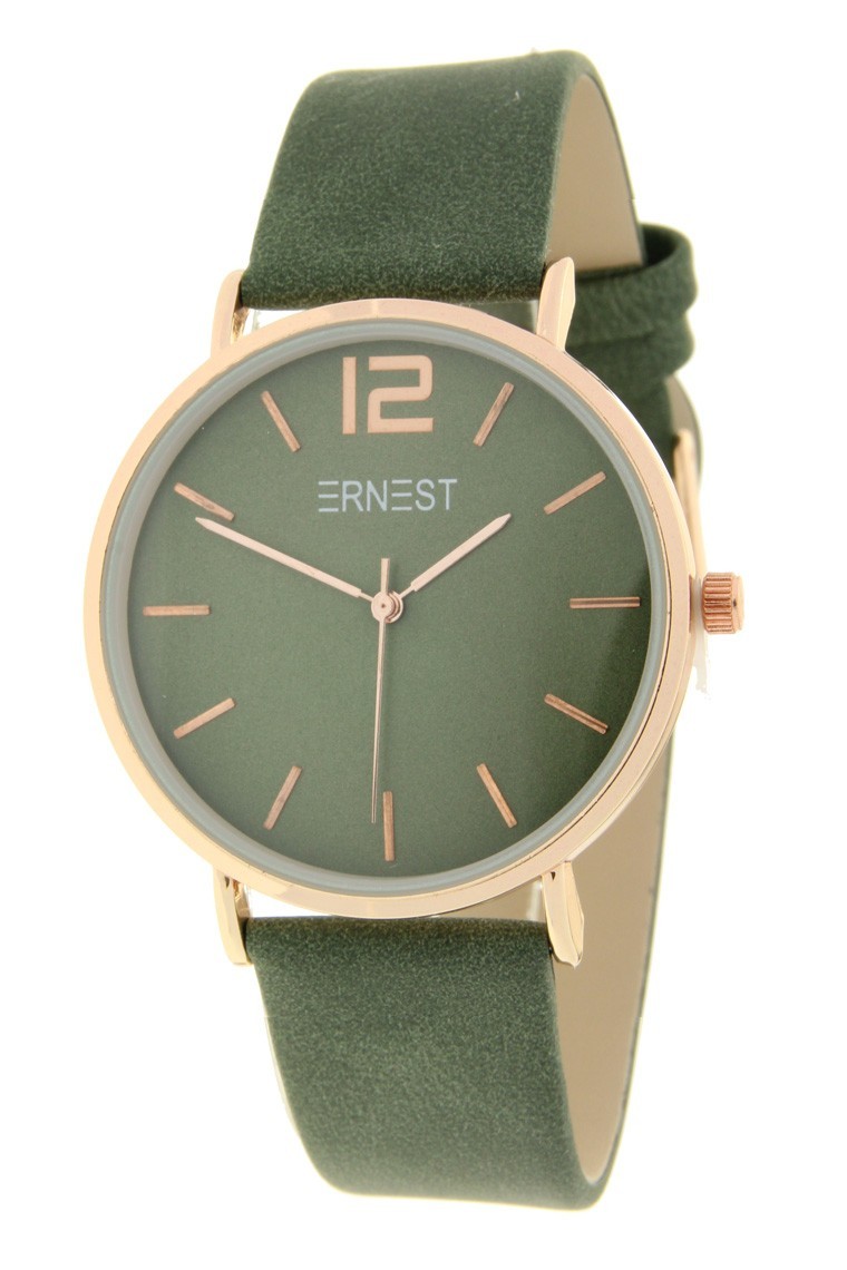 Ernest horloge Rosé-Cindy FW19 stonewash groen
