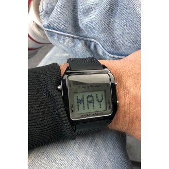 Ernest horloge "Solar Power XL" zwart