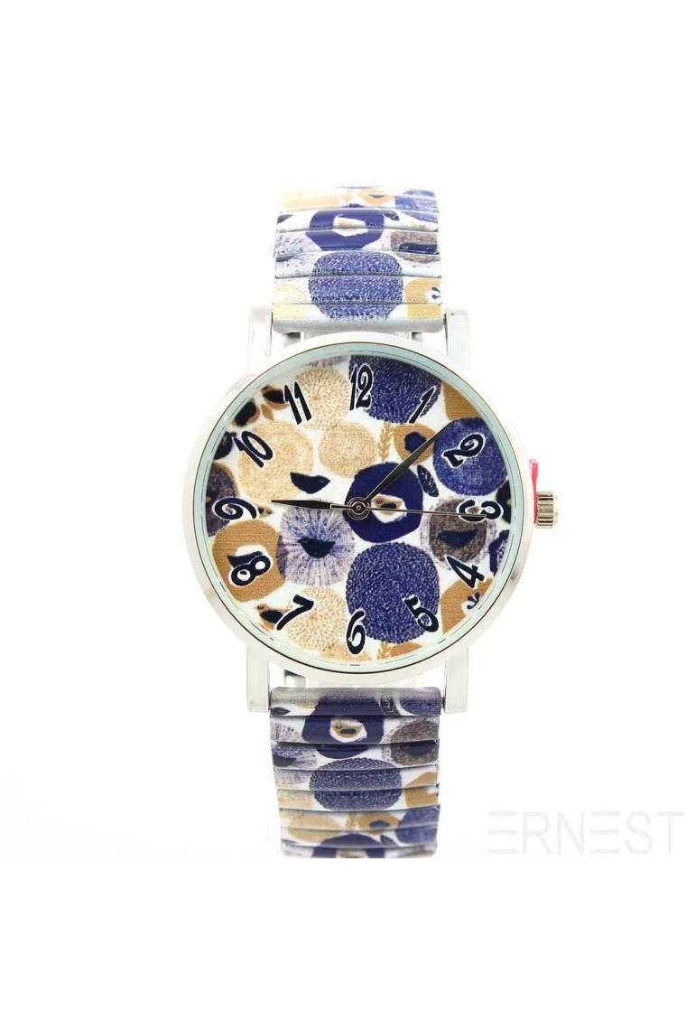 Ernest horloge "Stones" blauw