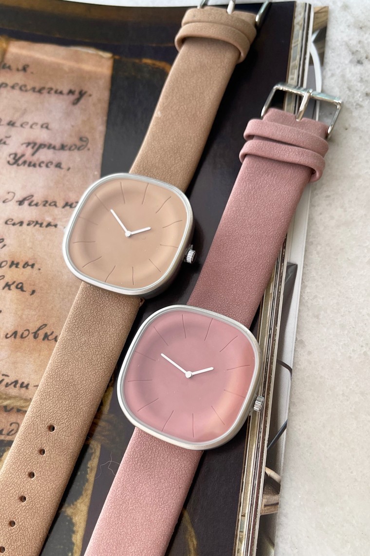 Ernest horloge "Taryn" taupe-beige