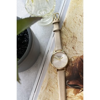 Ernest horloge "Goldy" goud-brons