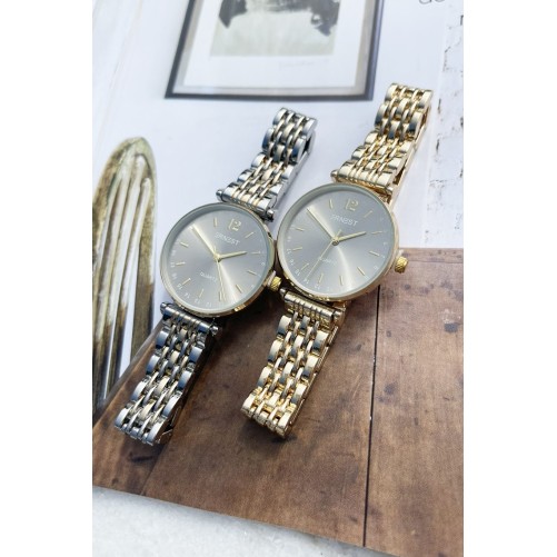 Ernest horloge "Tatum" bi-color goud-zilver