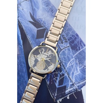 Ernest horloge "Rana" licht goud