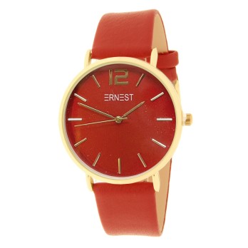 Ernest horloge Gold-Cindy AW21 rood