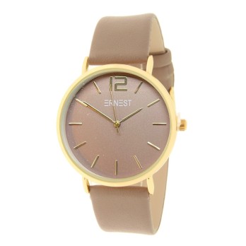 Ernest horloge Gold-Cindy AW21 taupe