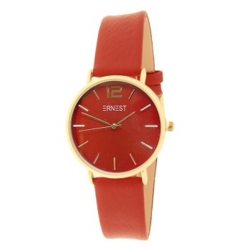 Ernest horloge Gold-Cindy Mini AW21 rood
