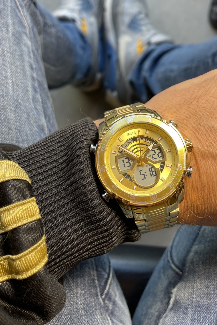 goud herenhorloge