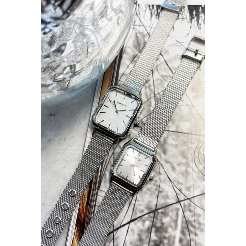 Ernest horloge ""Harmina Small" zilver-zilver