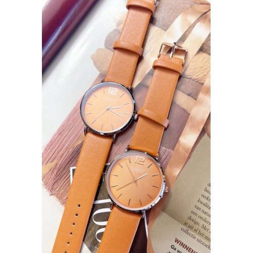 Ernest horloge Rosé-Cindy SS22 oranje