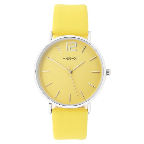 Ernest horloge Silver-Cindy SS22 geel