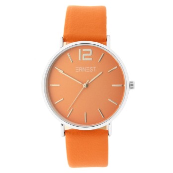 Ernest horloge Silver-Cindy SS22 oranje