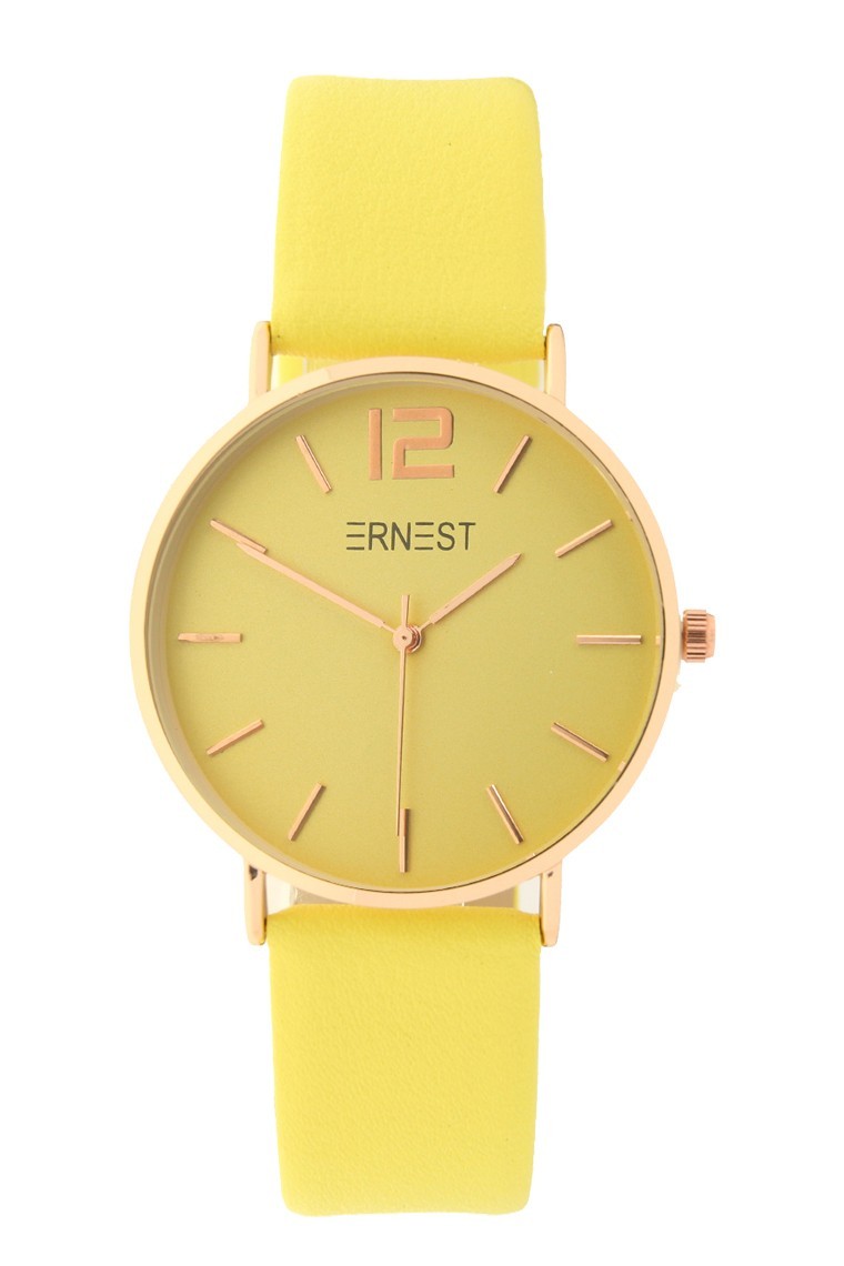 Ernest horloge Rosé-Cindy Medium SS22 geel