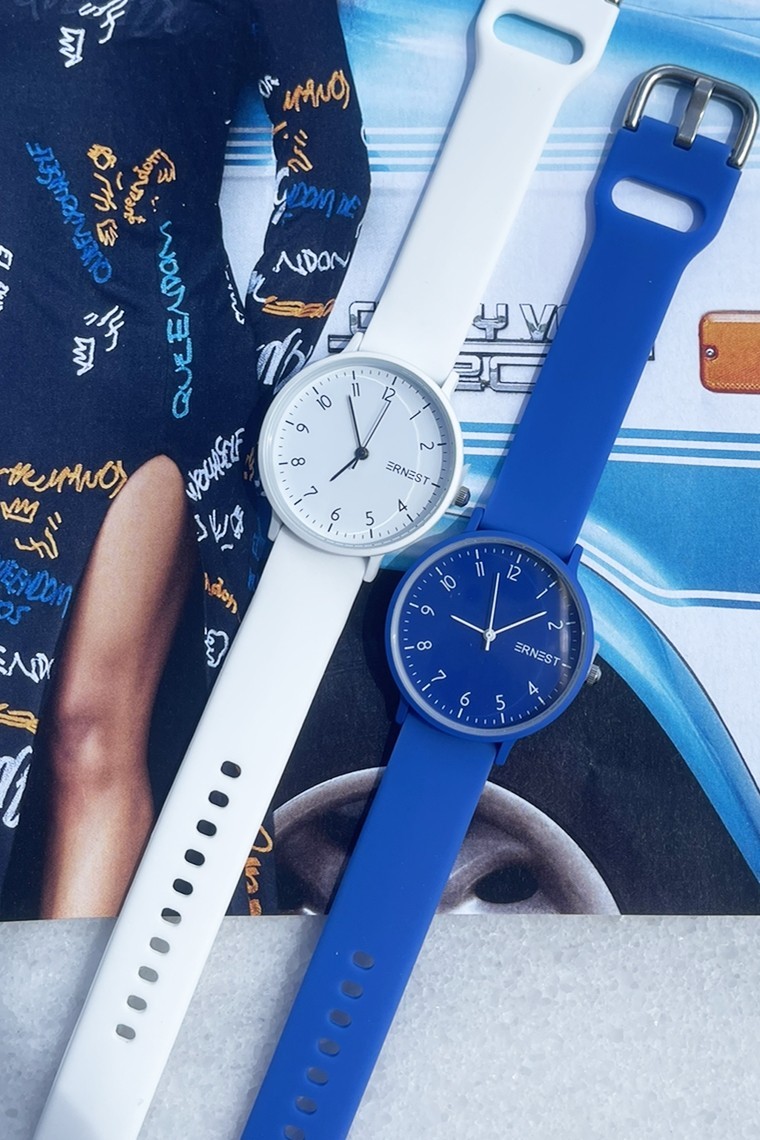 Ernest horloge "Sibella" blauw