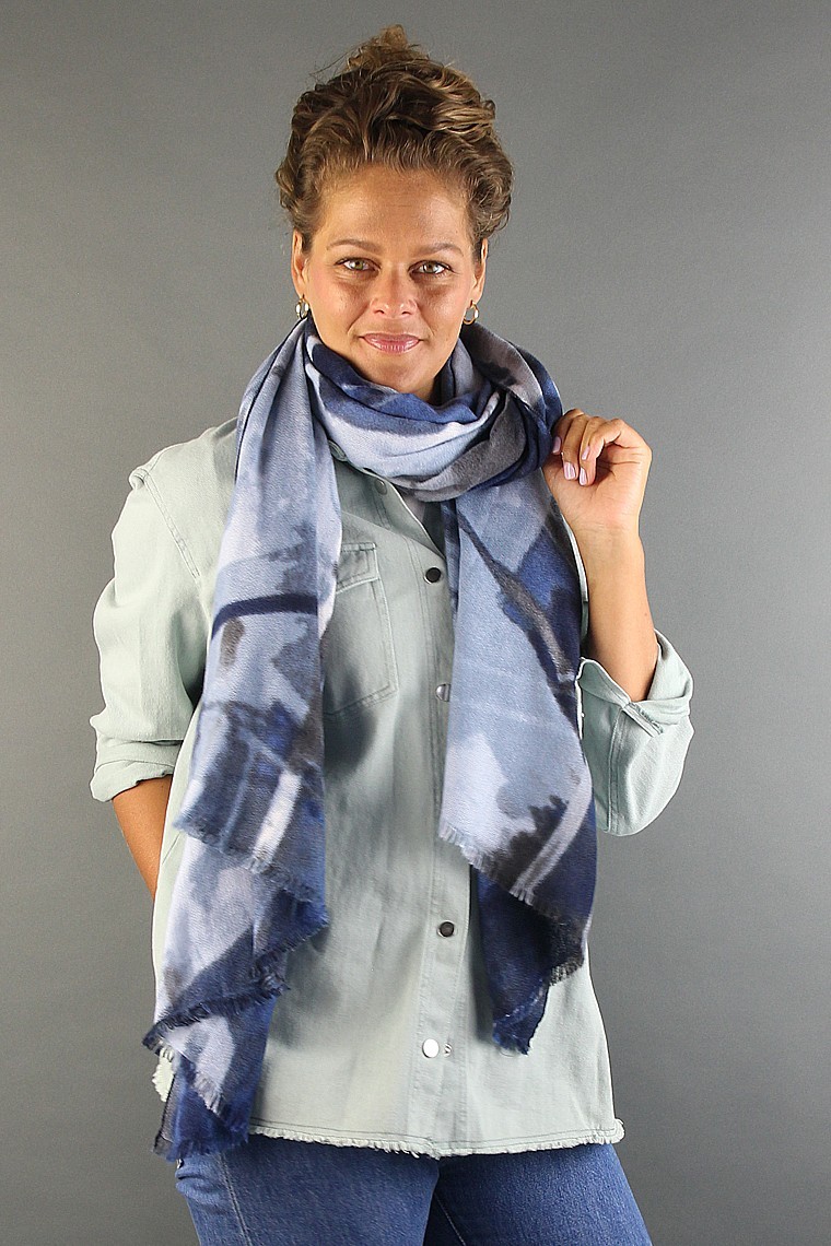 Sjaal "Maeve" blauw