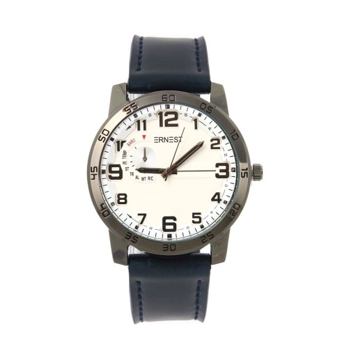 Ernest herenhorloge "Tygo" donkerblauw