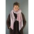 Sjaal "Elisa" pink-beige