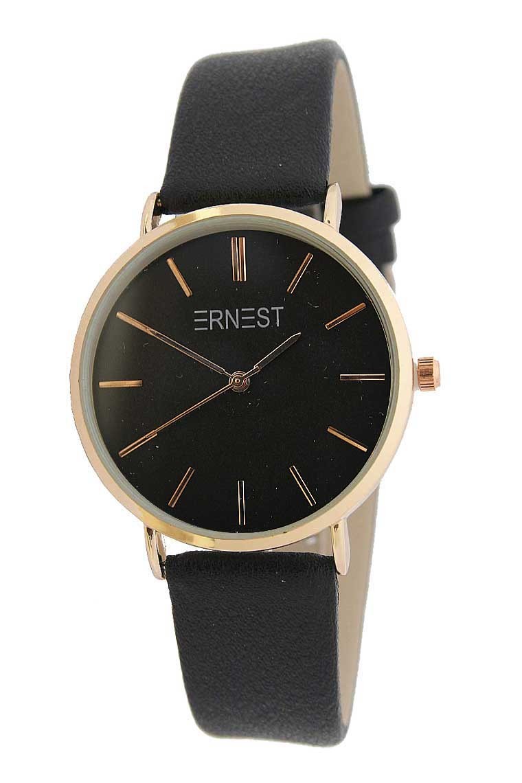 Ernest horloge Rosé-Cindy Medium SS23 zwart