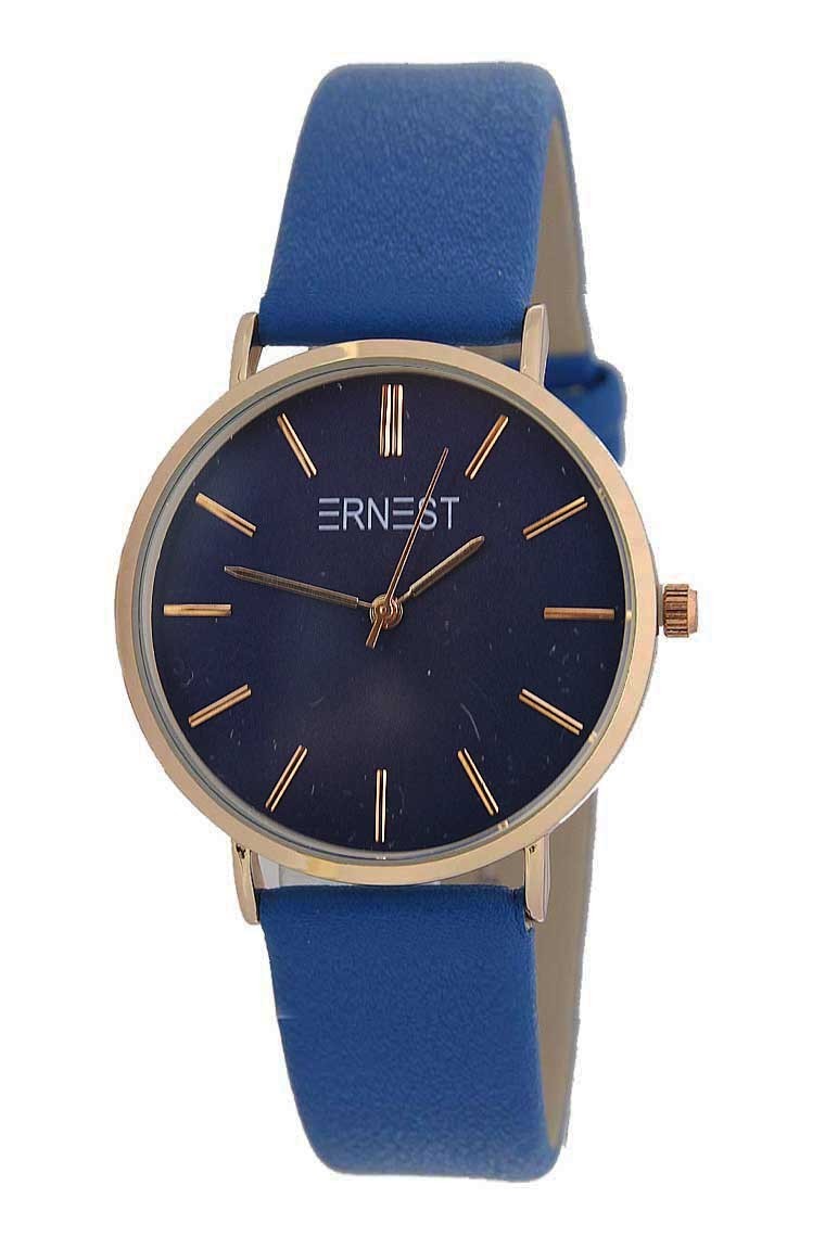 Ernest horloge Rosé-Cindy Medium SS23 middenblauw
