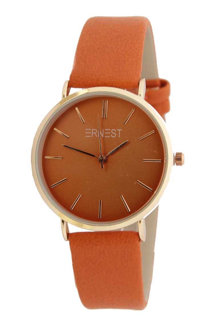 Ernest horloge Rosé-Cindy Medium SS23 manderine