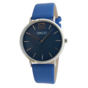 Ernest horloge Silver-Cindy SS23 middenblauw