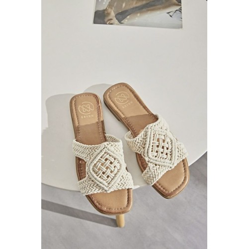 Sandalen "Jennie" beige