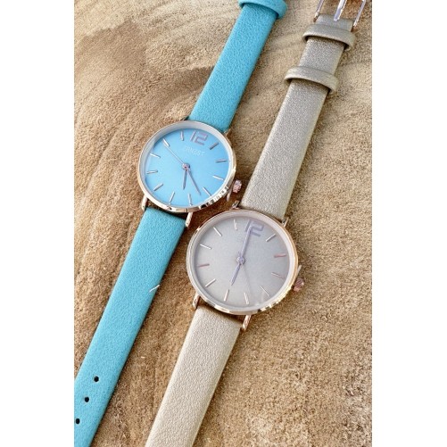 Ernest horloge Rosé-Cindy-Mini SS23 turquoise