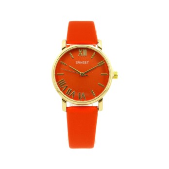 Ernest horloge Gold-Richelle rood-brick