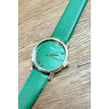 Ernest horloge Gold-Richelle groen
