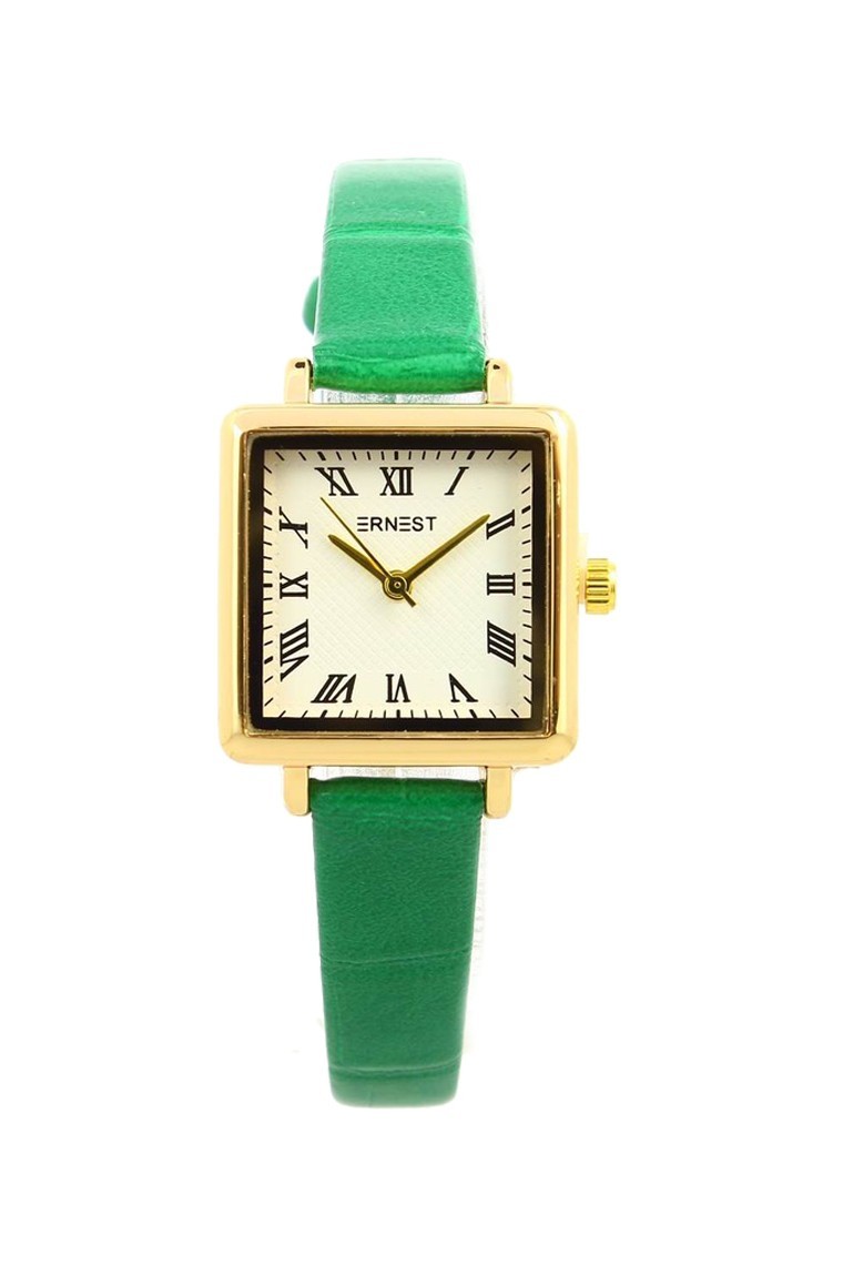 Ernest horloge Gold-Mika groen