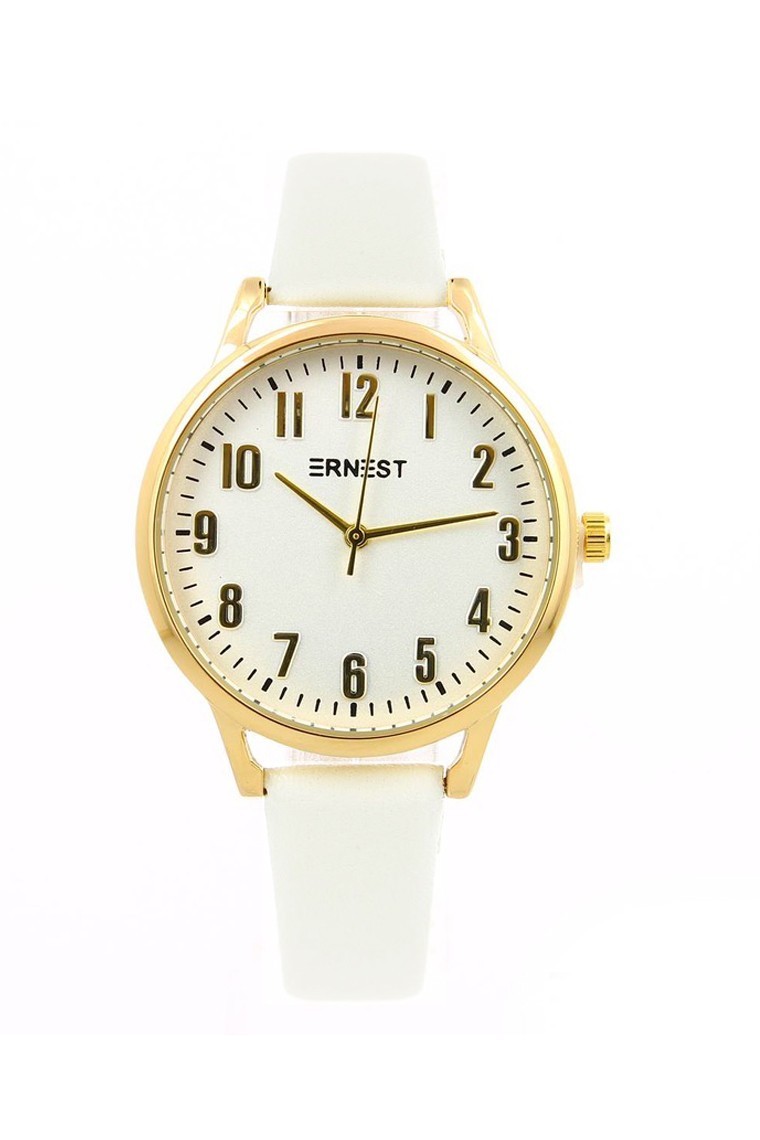 Ernest horloge Gold-Tina wit