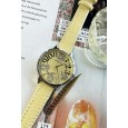Ernest horloge "Silver-Lena" geel