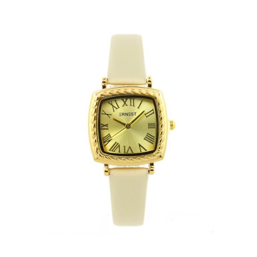 Ernest horloge "Gold-Kaja" beige