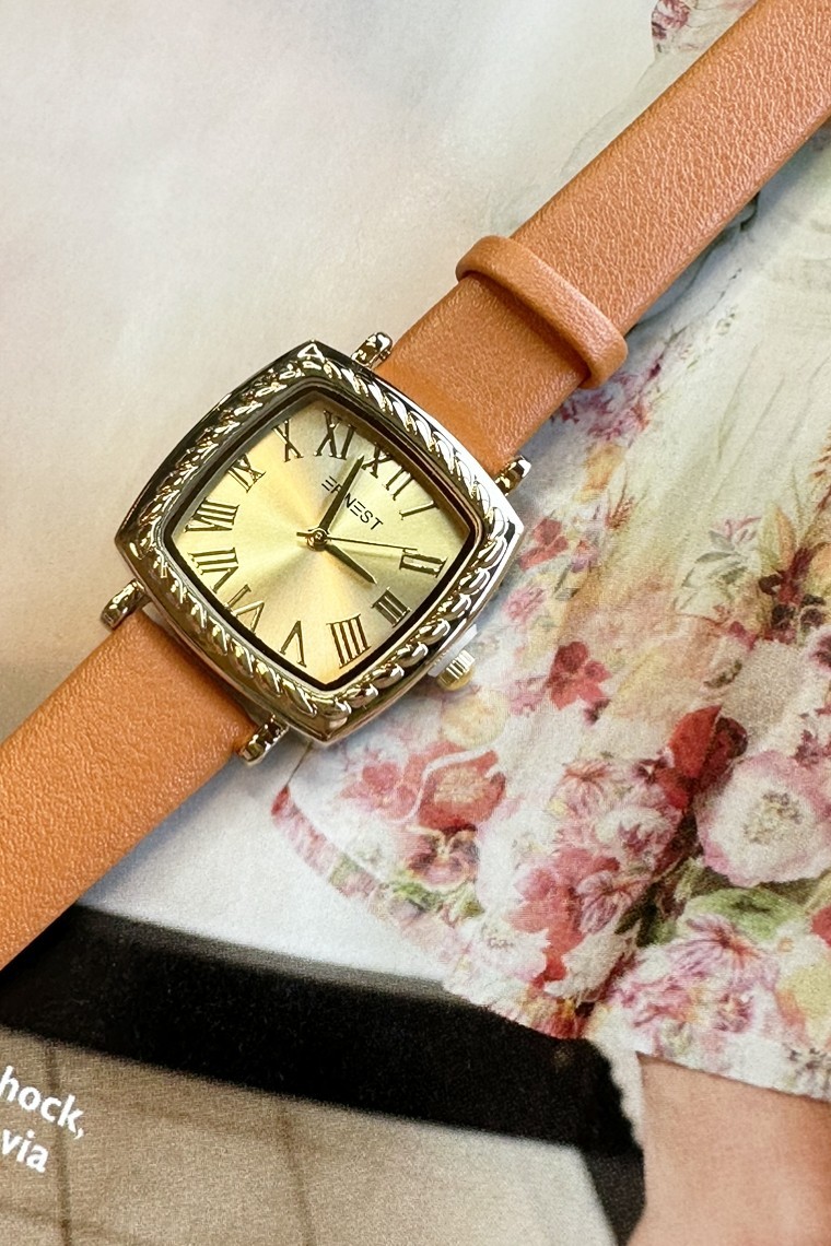 Ernest horloge "Gold-Kaja" oranje