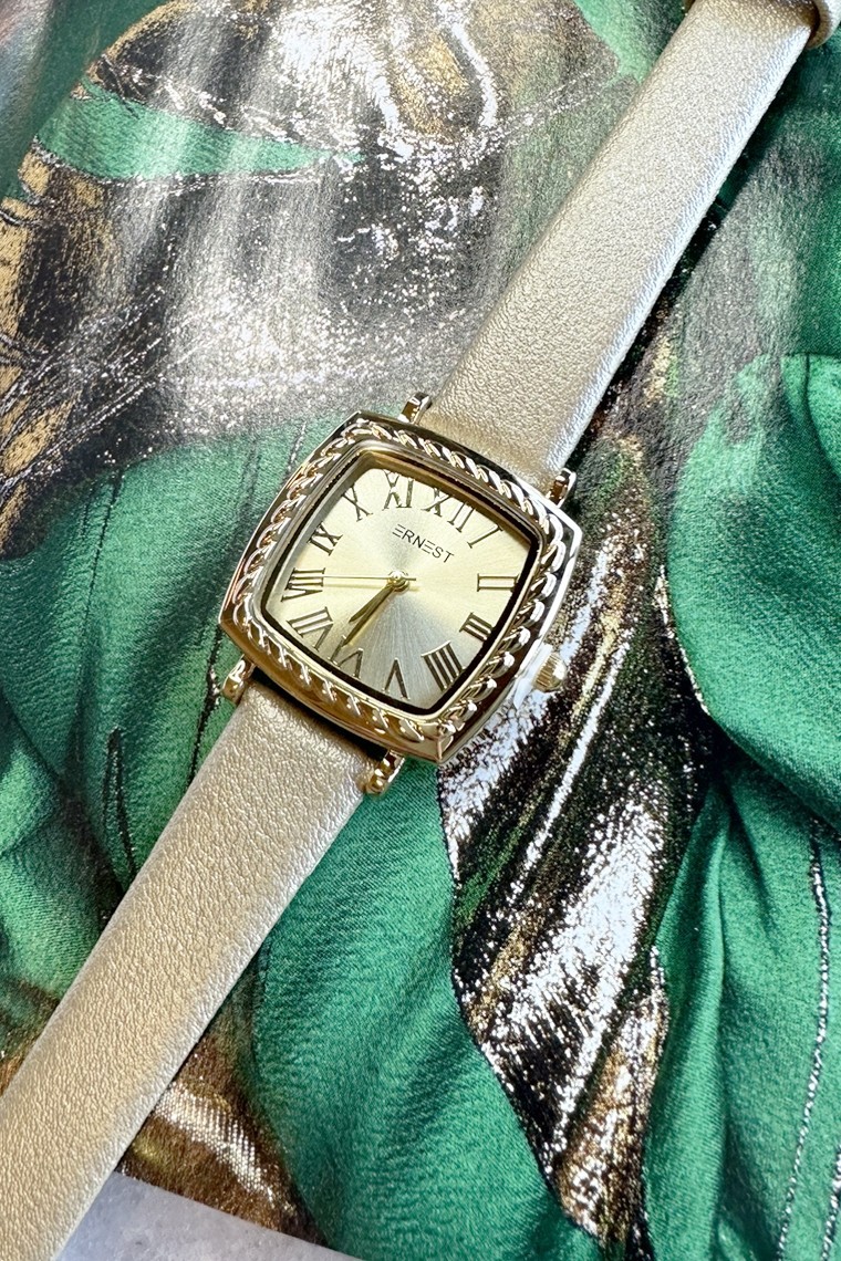 Ernest horloge "Gold-Kaja" brons-goud