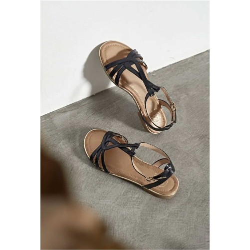 Sandalen "Kimora" zwart