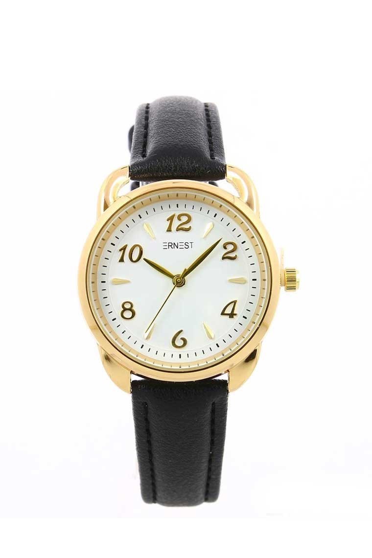 Ernest horloge "Gold-Candy" zwart