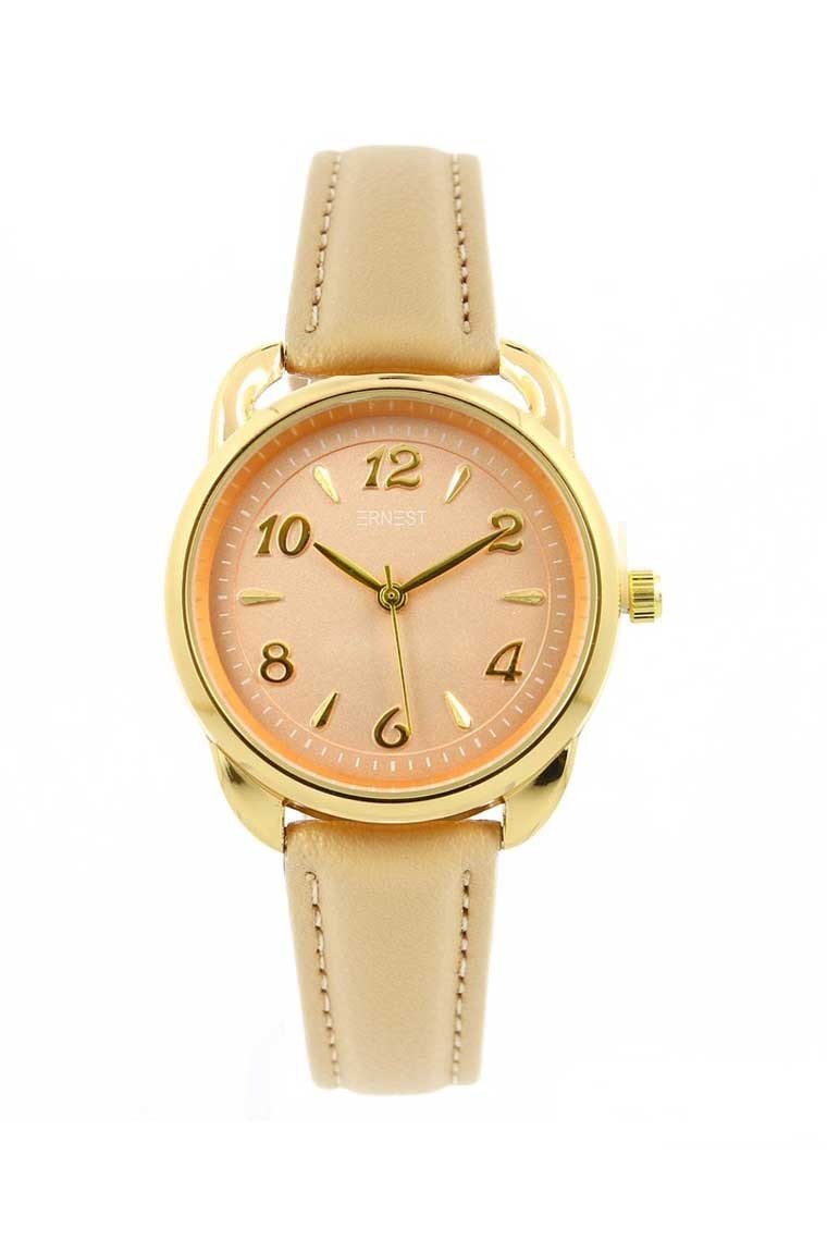Ernest horloge "Gold-Candy" beige