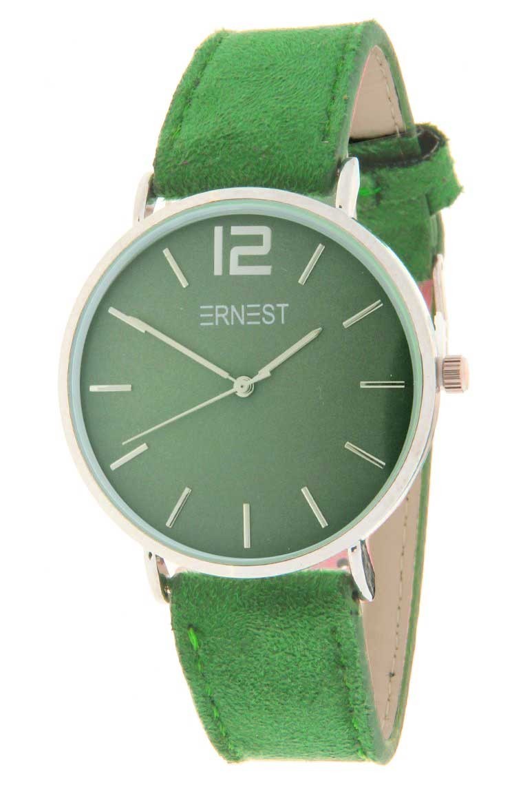Ernest horloge Silver-Cindy-SS18 appelgroen