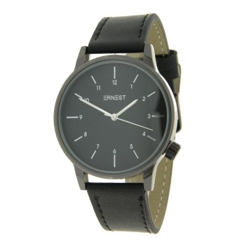 Ernest horloge "New-Elegance" zwart-zwart