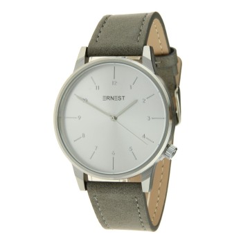 Ernest horloge "New-Elegance" grijs-zilver