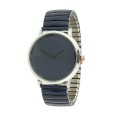 Ernest horloge "Fancy Plain" donkerblauw