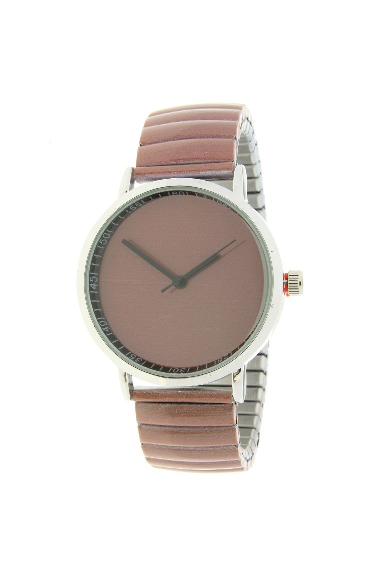 Ernest horloge "Fancy Plain" mocca Ernest horloge "Fancy Plain" mocca