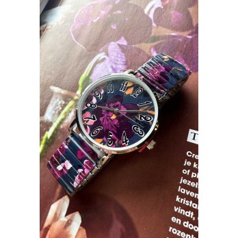 Ernest horloge Purple Pine