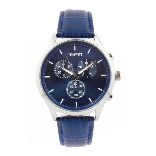 Ernest herenhorloge "Yort" blauw