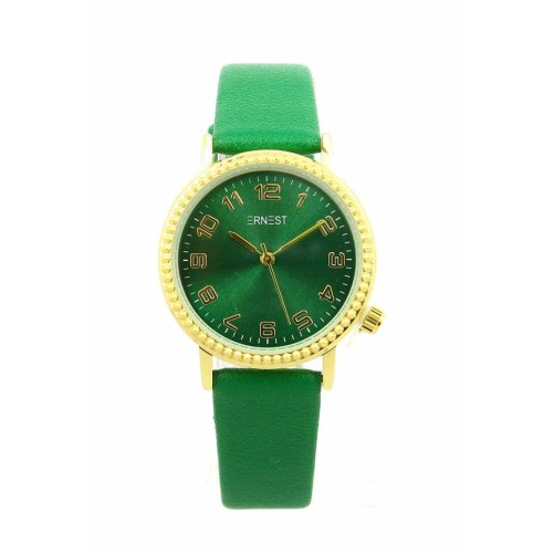 Ernest horloge "Doré Serra" groen