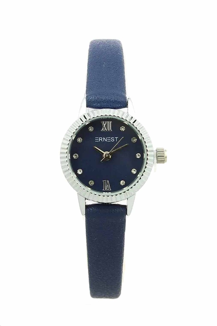 Ernest horloge "Megan" donkerblauw